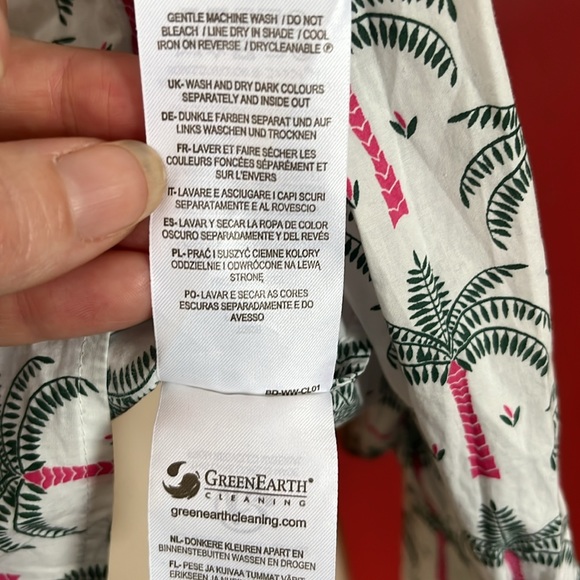 Like new Boden palm tree blouse - Picture 9 of 15